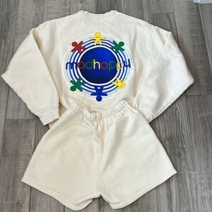 Madhappy Van Heritage Crewneck Sweatshirt and Short Set